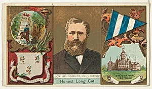 Governor Lounsbury, Connecticut, from "Governors, Arms, Etc." series (N133-1), issued by Duke Sons & Co. by W. Duke, Sons & Co.