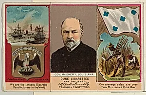 Governor McEnery, Louisiana, from "Governors, Arms, Etc." series (N133-2), issued by Duke Sons & Co. by W. Duke, Sons & Co.