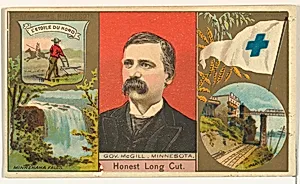 Governor McGill, Minnesota, from "Governors, Arms, Etc." series (N133-1), issued by Duke Sons & Co. by W. Duke, Sons & Co.