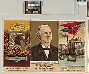 Governor Oglesby, Illinois, from "Governors, Arms, Etc." series (N133-2), issued by Duke Sons & Co. by W. Duke, Sons & Co.