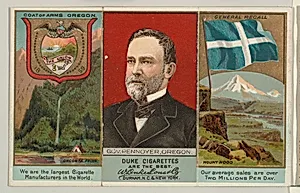 Governor Pennoyer, Oregon, from "Governors, Arms, Etc." series (N133-2), issued by Duke Sons & Co. by W. Duke, Sons & Co.