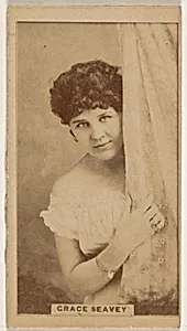 Grace Seavey, from the Actresses series (N245) issued by Kinney Brothers to promote Sweet Caporal Cigarettes by Kinney Brothers Tobacco Company