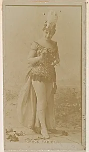Grace Tabor, from the Actresses series (N245) issued by Kinney Brothers to promote Sweet Caporal Cigarettes by Kinney Brothers Tobacco Company
