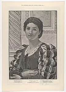 Graziella, from "Illustrated London News" Christmas Number by Charles Edward Perugini