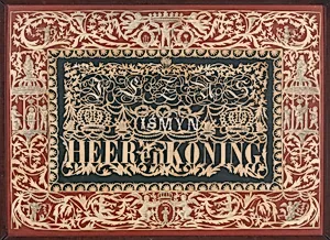 Greeting Card by Anonymous, Netherlandish, 19th century