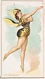 Grotesque Dancer, from the Dancing Women series (N186) issued by Wm. S. Kimball & Co. by William S. Kimball & Company