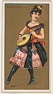 Guarracha, from National Dances (N225, Type 1) issued by Kinney Bros. by Kinney Brothers Tobacco Company