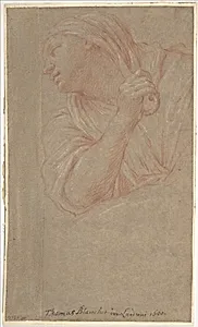 Half Figure of a Woman