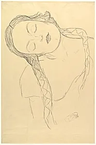 Half-figure of a Young Woman