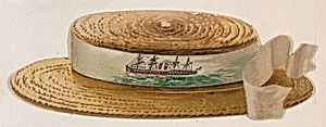 Hat, from the Novelties series (N228, Type 3) issued by Kinney Bros. by Kinney Brothers Tobacco Company
