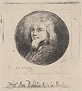 Head of a Bearded Man