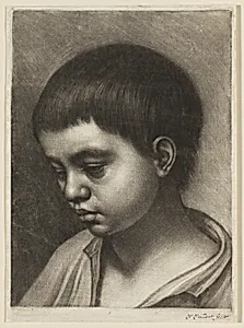 Head of a Boy, turned to the left