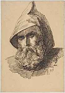 Head of a Male Pilgrim