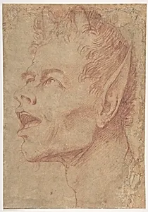 Head of a Satyr Facing Left