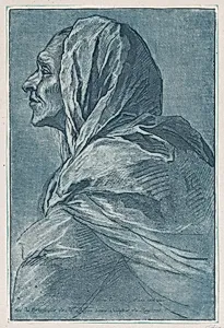 Head of a woman