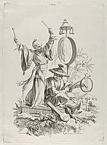 Hearing by François Boucher|Gabriel Huquier