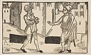 Hecyra, from The Comedie of Terence, 19th century reprint by Albrecht Dürer