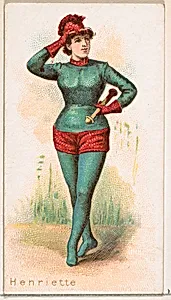 Henriette, from the Ballet Queens series (N182) issued by Wm. S. Kimball & Co. by William S. Kimball & Company