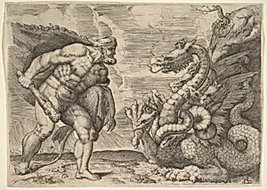 Hercules and the Hydra of Lerna