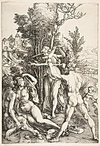 Hercules at the Crossroad by Albrecht Dürer
