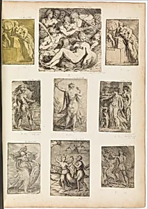Hercules Killing Cerberus by Master F. P.|Parmigianino (Girolamo Francesco Maria Mazzola)