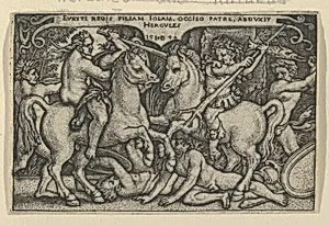 Hercules Raping Jole from The Labors of Hercules