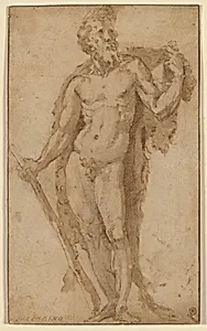 Hercules, Standing with a Club
