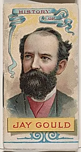 History of Jay Gould, from the Histories of Poor Boys and Famous People series of booklets (N79) for Duke brand cigarettes by W. Duke, Sons & Co.|Knapp & Company