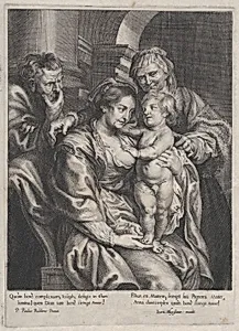 Holy Family with Saint Anne