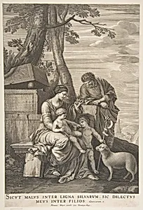 Holy Family with St. John