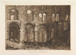Holy Island Cathedral (Liber Studiorum, part III, plate 11)
