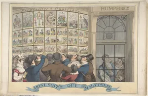 Honi. Soi. Qui. Mal. Y. Pense: The Caricature Shop of G. Humphrey, 27 St. James's Street, London