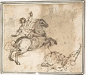 Horse and Rider by Francesco Allegrini