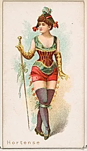 Hortense, from the Ballet Queens series (N182) issued by Wm. S. Kimball & Co. by William S. Kimball & Company