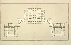 Houghton Hall, Norfolk, Ground Floor (Basement) Plan