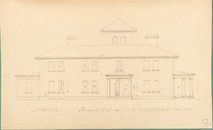 House of R. Dabney, Powhatan, Virginia (north [rear] side)