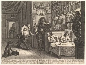 Hudibras and the Lawyer (Twelve Large Illustrations for Samuel Butler's Hudibras, Plate 12)