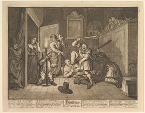 Hudibras Catechized (Twelve Large Illustrations for Samuel Butler's Hudibras, Plate 9)