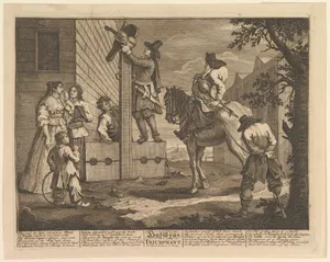Hudibras Triumphant (Twelve Large Illustrations for Samuel Butler's Hudibras, Plate 4)