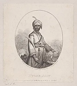 Hyder Ally by J. Leister, Esq. of Madras|Robert Wilkinson|Haidar Ali|James Gillray