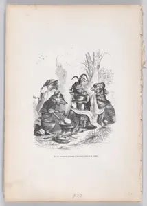 "I urged them to eat some boiled eggs" from Scenes from the Private and Public Life of Animals