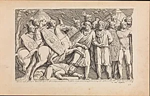 Icones et segmenta illvstriuvm e marmore tabvlarvm qvae Romae adhvc extant a Francisco Perrier, delineata incisa et ad antiqvam formam lapideis exemplaribvs passim collapsis restitvta by François Perrier
