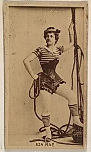 Ida Rae, from the Actresses series (N245) issued by Kinney Brothers to promote Sweet Caporal Cigarettes by Kinney Brothers Tobacco Company