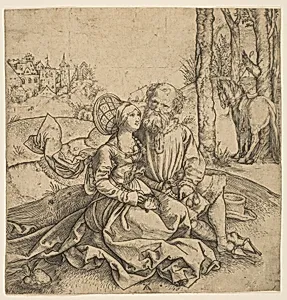 Ill-Matched Couple by Albrecht Dürer