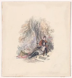 Illustration design for "The Economy of Human Life"