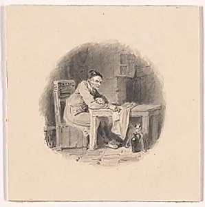 Illustration design for "The Economy of Human Life"