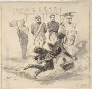 Illustration in Jérôme Paturot, by Louis Reybaud, Paris, 1846