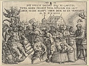 Illustration to Proverbs 11: 26