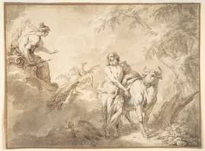 Illustrations to the Metamorphoses of Ovid: Jupiter and Io (.1); Jupiter and Io, disguised as a white beifer (.2); Mercury Rescuing Io from Argus (.3)