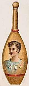 Indian club, from the Novelties series (N228, Type 4) issued by Kinney Bros. by Kinney Brothers Tobacco Company
